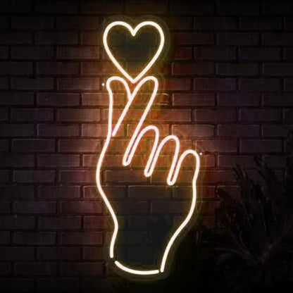 Zesta Neon BTS Hand Custom Neon LED Sign