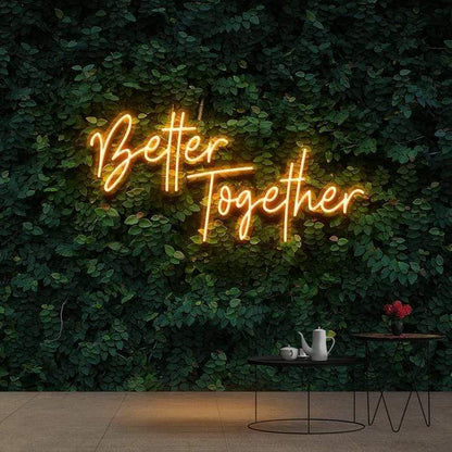 Better Together neon led light custom zestaneon