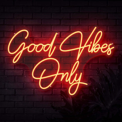 good vibes only neon sign | zesta neon