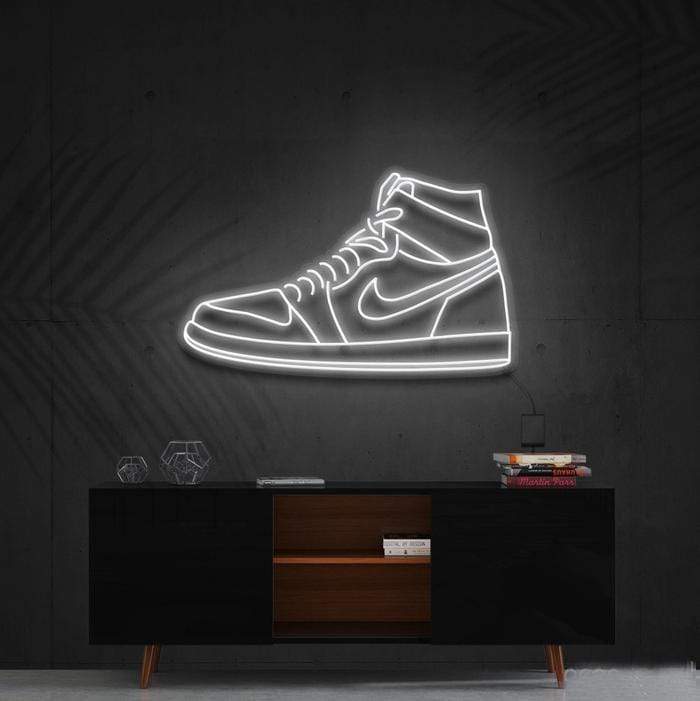 Zesta Neon White Air Jordan Neon Art