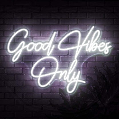 good vibes only neon sign | zesta neon